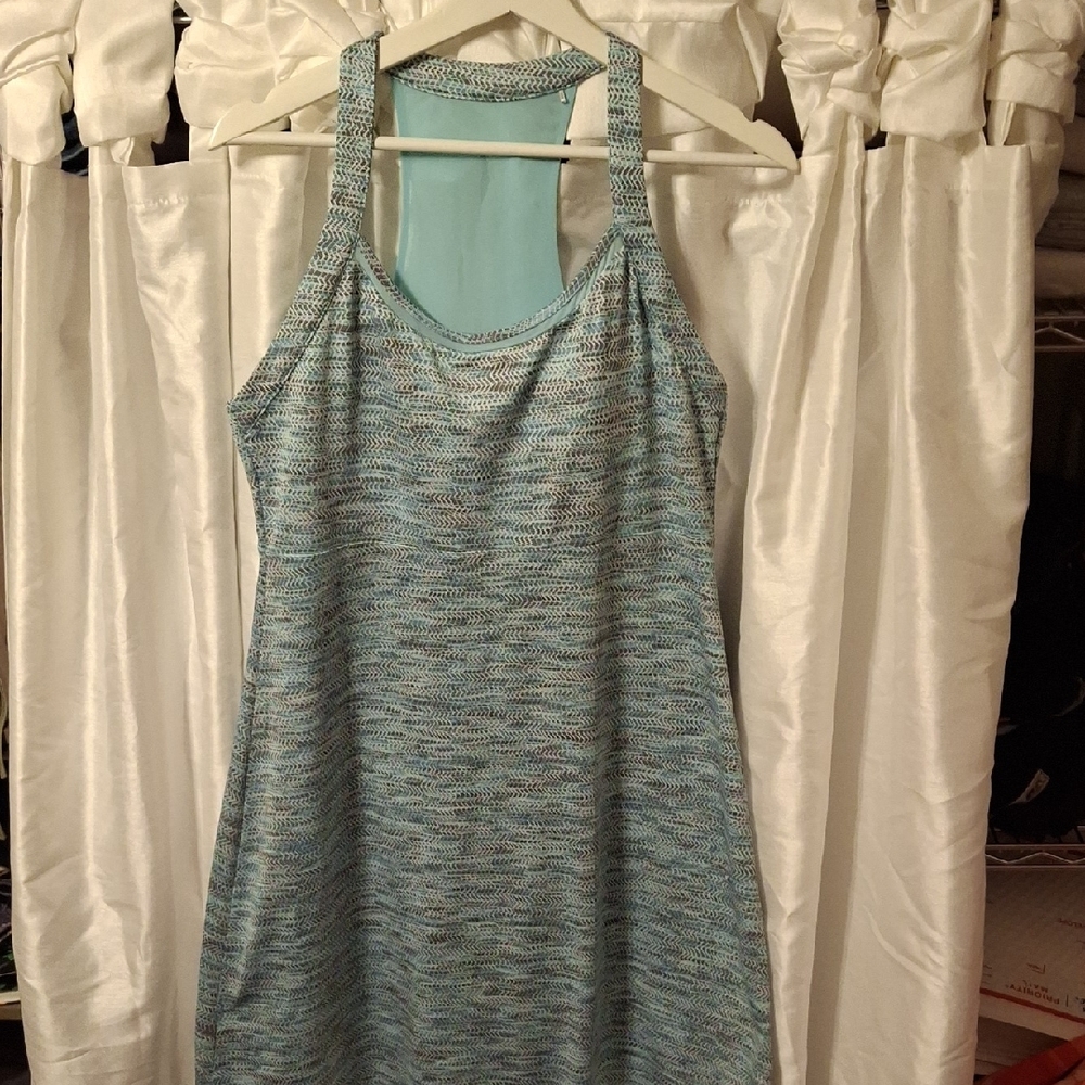 Mondetta Light Blue Textured Tank Dress Lg 🩵🩵🩵🩵